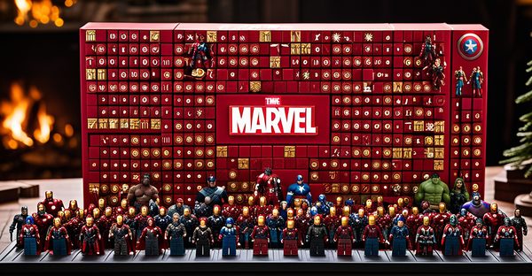 Le calendrier de l'avent marvel : surprises et héros à découvrir pour 2025!